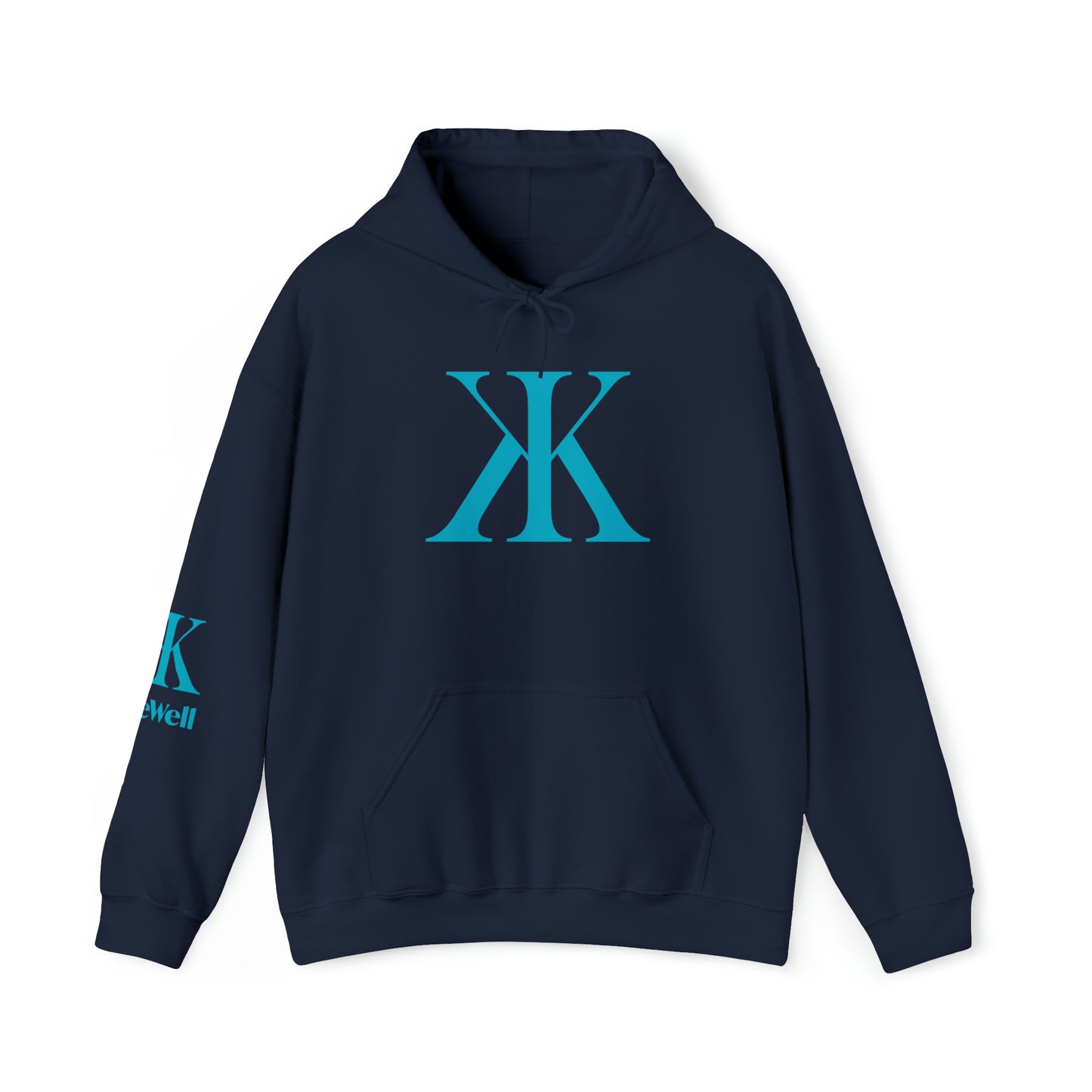 Unisex Hoodie Cyan Logo (Color Options)